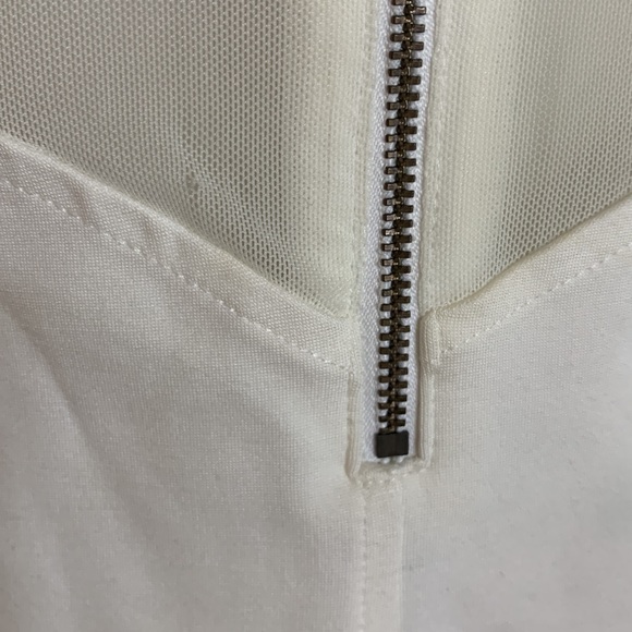 Free People Ivory Mesh Long Sleeve - Picture 5 of 11